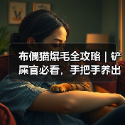 布偶猫爆毛全攻略｜铲屎官必看，手把手养出“毛绒蒲公英”（图4）