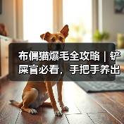 布偶猫爆毛全攻略｜铲屎官必看，手把手养出“毛绒蒲公英”（图1）