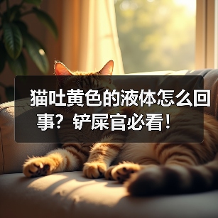猫吐黄色的液体怎么回事？铲屎官必看！（图2）