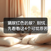 猫尿红色的尿?别慌,先看看这4个可能原因!(图1) 猫尿红色的尿?别慌,先看看这4个可能原因!(图1)