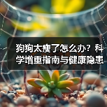 狗狗太瘦了怎么办？科学增重指南与健康隐患排查（图4）