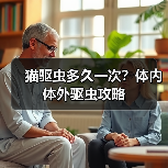猫驱虫多久一次？体内体外驱虫攻略（图2）