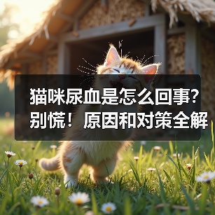 猫咪尿血是怎么回事？别慌！原因和对策全解析（图3）