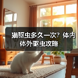 猫驱虫多久一次？体内体外驱虫攻略（图3）