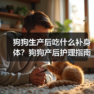 狗狗生产后吃什么补身体？狗狗产后护理指南攻略（图2）