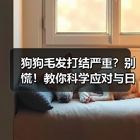 狗狗毛发打结严重？别慌！教你科学应对与日常预防（图1）