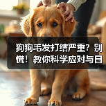狗狗毛发打结严重？别慌！教你科学应对与日常预防（图2）