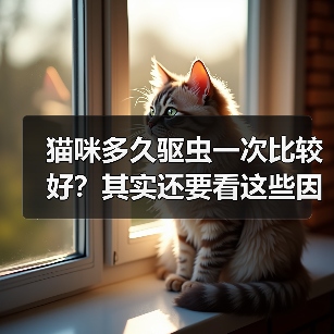 猫咪多久驱虫一次比较好？其实还要看这些因素！（图4）