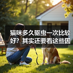 猫咪多久驱虫一次比较好？其实还要看这些因素！（图1）