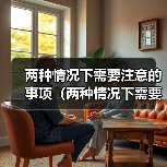 两种情况下需要注意的事项(两种情况下需要注意的事项)(图2) 两种情况下需要注意的事项(两种情况下需要注意的事项)(图2)