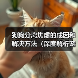狗狗分离焦虑的成因和解决方法(深度解析宠物狗狗分离焦虑症状、原因及治疗方法)(图4) 狗狗分离焦虑的成因和解决方法(深度解析宠物狗狗分离焦虑症状、原因及治疗方法)(图4)