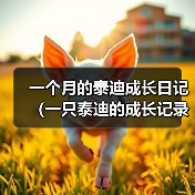 一个月的泰迪成长日记(一只泰迪的成长记录)(图3) 一个月的泰迪成长日记(一只泰迪的成长记录)(图3)