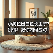 小狗拉出白色长虫子？别慌！教你如何应对！（图4）