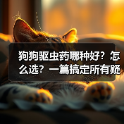 狗狗驱虫药哪种好?怎么选?一篇搞定所有疑问!(图2) 狗狗驱虫药哪种好?怎么选?一篇搞定所有疑问!(图2)