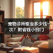 宠物诊所驱虫多少钱一次?附省钱小窍门(图1) 宠物诊所驱虫多少钱一次?附省钱小窍门(图1)
