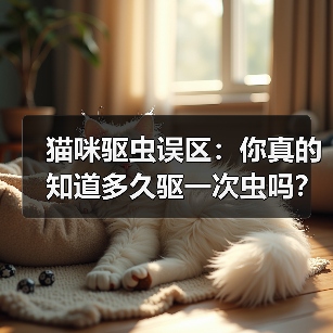 猫咪驱虫误区：你真的知道多久驱一次虫吗？（图4）