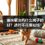 猫咪驱虫药什么牌子的好？选对不花冤枉钱！