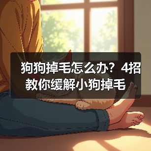 狗狗掉毛怎么办？4招教你缓解小狗掉毛（图1）