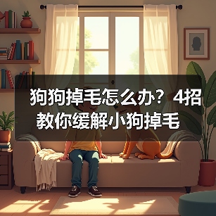 狗狗掉毛怎么办？4招教你缓解小狗掉毛（图2）