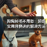 狗狗掉毛不用愁:超级实用且快速的解决方法(图4) 狗狗掉毛不用愁:超级实用且快速的解决方法(图4)