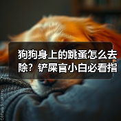 狗狗身上的跳蚤怎么去除？铲屎官小白必看指南（图3）