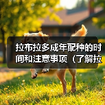 拉布拉多成年配种的时间和注意事项（了解拉布拉多成年配种的时机及相关细节）（图4）