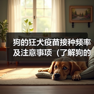 狗的狂犬疫苗接种频率及注意事项（了解狗的狂犬疫苗接种时间，保护宠物健康）