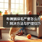 布偶猫掉毛严重怎么办?解决方法与护理技巧(图3) 布偶猫掉毛严重怎么办?解决方法与护理技巧(图3)