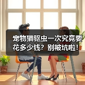 宠物猫驱虫一次究竟要花多少钱？别被坑啦！