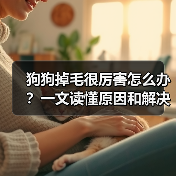 狗狗掉毛很厉害怎么办?一文读懂原因和解决办法。(图2) 狗狗掉毛很厉害怎么办?一文读懂原因和解决办法。(图2)