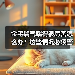 金毛喘气喘得很厉害怎么办？这些情况必须警惕！（图2）