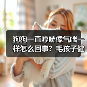 狗狗一直哼哧像气喘一样怎么回事？毛孩子健康危机早知道！（图4）