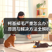 柯基掉毛严重怎么办?原因与解决方法全解析(图3) 柯基掉毛严重怎么办?原因与解决方法全解析(图3)