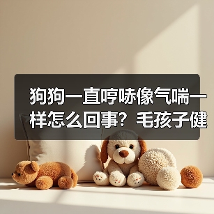 狗狗一直哼哧像气喘一样怎么回事？毛孩子健康危机早知道！