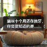 猫咪十个月还在换牙,你需要知道的是……(了解猫咪的换牙期,保护它们的口腔健康)(图3) 猫咪十个月还在换牙,你需要知道的是……(了解猫咪的换牙期,保护它们的口腔健康)(图3)