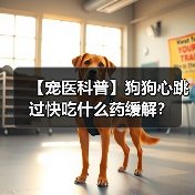 【宠医科普】狗狗心跳过快吃什么药缓解?(图4) 【宠医科普】狗狗心跳过快吃什么药缓解?(图4)