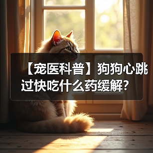 【宠医科普】狗狗心跳过快吃什么药缓解？
