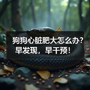 狗狗心脏肥大怎么办?早发现,早干预!(图4) 狗狗心脏肥大怎么办?早发现,早干预!(图4)