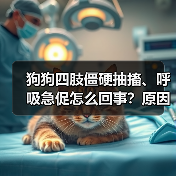 狗狗四肢僵硬抽搐、呼吸急促怎么回事？原因竟有这些！（图3）