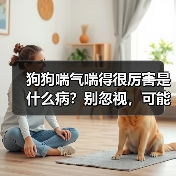 狗狗喘气喘得很厉害是什么病？别忽视，可能是心脏问题！（图2）