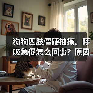 狗狗四肢僵硬抽搐、呼吸急促怎么回事？原因竟有这些！（图4）
