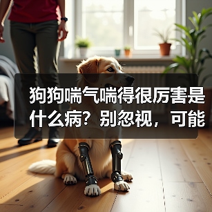 狗狗喘气喘得很厉害是什么病？别忽视，可能是心脏问题！（图3）