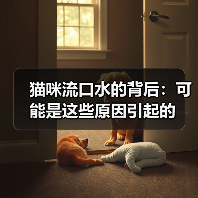 猫咪流口水的背后：可能是这些原因引起的（图3）