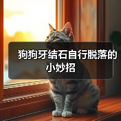 狗狗牙结石自行脱落的小妙招