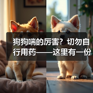 狗狗喘的厉害？切勿自行用药——这里有一份安全指南