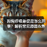 狗狗呼吸急促是怎么回事？解析常见原因&急救措施（图3）