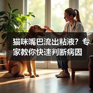 猫咪嘴巴流出粘液?专家教你快速判断病因(图3) 猫咪嘴巴流出粘液?专家教你快速判断病因(图3)