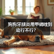 狗狗牙龈炎用甲硝唑到底行不行？