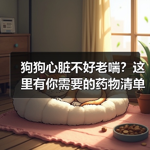狗狗心脏不好老喘?这里有你需要的药物清单(图4) 狗狗心脏不好老喘?这里有你需要的药物清单(图4)