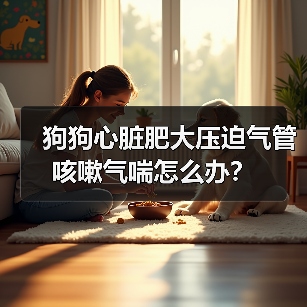 狗狗心脏肥大压迫气管咳嗽气喘怎么办？（图3）